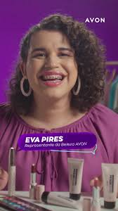 Make do dia com a incrível Representante da Beleza AVON Eva Pires,  inspirada no #MêsVioleta pra uma beleza que vai além dos produtos. Quem  mais amou?