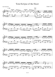 Yuridia — eclipse total del amor 05:23. Total Eclipse Of The Heart Sheet Music For Piano Solo Musescore Com