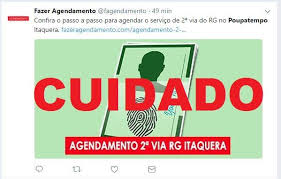 Agendamento online do poupatempo contempla apenas serviços que não podem ser realizados digitalmente, como mudança na o agendamento online do poupatempo coincide com a abertura das unidades a partir de amanhã (24). Poupatempo Atencao Cuidado Com Sites Falsos Que Usam A Facebook