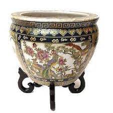 Many methods from fresh herbs, flowers in order to shrubs to small trees thrive in these. 53 Flower Pots Fishbowls And Planters Ideas Ceramic Pots Planters Porcelain
