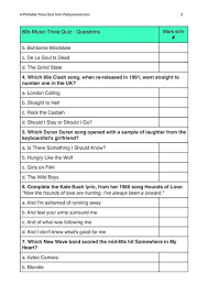 These trivia questions focus on health, diseases, fitness, and the body's systems, organs, and anatomy. New Year S Trivia Questions And Answers Printable Quiz Questions And Answers