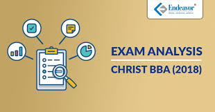 Christ Bba Entrance Test Analysis 2018 Endeavor Careers