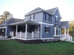 Evening blue is a striking shade that works with nearly any style architecture. Siding Express Shingle Siding Siding Colors Boothbay Blue