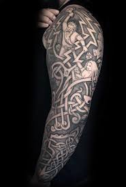Top 43 Celtic Sleeve Tattoo Ideas 2021 Inspiration Guide Celtic Sleeve Tattoos Tattoo Designs Men Best Sleeve Tattoos
