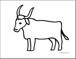 The largest collection of ox coloring pages for the new year 2021 for kids. Clip Art Basic Words Ox Coloring Page I Abcteach Com Abcteach