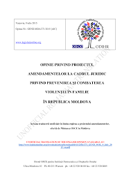 Https Www Legislationline Org Download Id 6349 File 271 Gend Mda 9 July 2015 Romanian Pdf