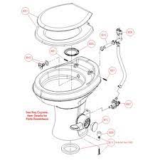 Dometic 300 toilet seat upgrade. Hideout 2016 Plumbing Toilet Trekwood Rv Parts