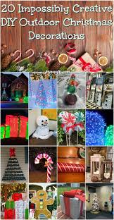 Diy beach wedding decoration ideas. 20 Impossibly Creative Diy Outdoor Christmas Decorations Diy Crafts