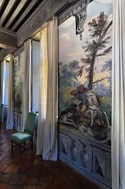 Chateau De Flecheres Fareins Dombes Ain Fresque Peinture Murale Entree Zen