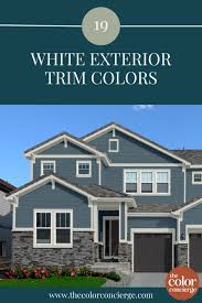 19 Best Exterior White Trim Colors