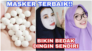 Kocok hingga adonan mengental, masukan terigu dan telur. Wajah Langsung Putih Mulus Gunain Ini Cara Membuat Bedak Dingin Sendiri Masker Seribu Manfaat Youtube