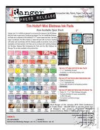 cha 2015 sneak peeks ranger ink tim holtz