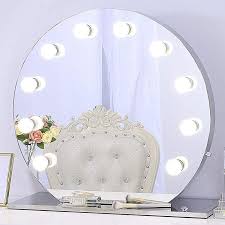 Everly quinn hollywood vanity mirror with lights. Chende Hollywood Vanity Mirror
