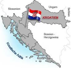 Kroatien Karte Kroatien Kroatien Karte Serbien