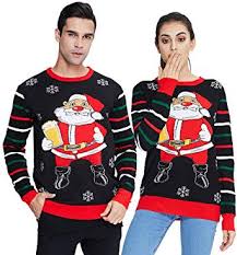 His and hers christmas sweaters. Best Matching Christmas Sweaters For Family Couples