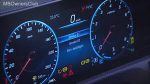 Mercedes Benz A Class How To Reset The Service Indicator W177 Youtube