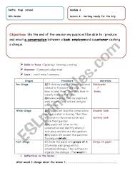 Getting Ready For The Trip Lesson Plan Esl Lesson Plans Reading Comprehension Texts How To Plan