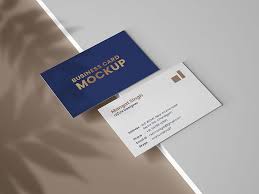 Download Free Isometric Business Cards Mockup Mockuptree PSD Mockup Templates
