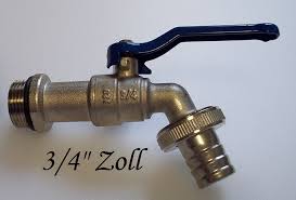 Also die gewindebezeichnung des schlauchanschlusses ist 3/4 zoll. 1 2 3 4 Wasserhahn Kugelauslaufventil Auslaufhahn Zoll Regenwassertank Ibc De