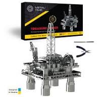 DIY Oil Rig Hobby Kit Mechanical Model