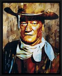 John Wayne wall art