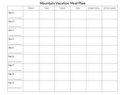 Check spelling or type a new query. Creating A Vacation Meal Plan Printables Southern Savers
