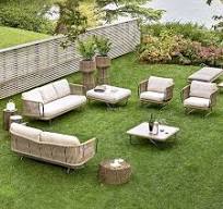Rattan Outdoor Sofa Set: Nordic Design, Waterproof & Sunscreen, for Patio,  Garden & Homestay