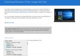 Microsoft makes windows 10 iso images available to everyone through its download website, but if you're already using a windows machine, it forces you to download the media creation tool first. How To Download Windows 10 Creators Update Iso Files Direct From Microsoft Betanews