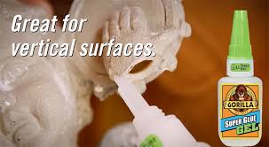 Dries in 10 to 45 seconds, no clamping required. Gorilla Super Glue Gel Gorilla Glue