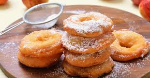 Fluffig Und Perfekt Fur Einen Sussen Snack Leichter Als Die Frittierte Variante Bekommlich Un En 2020 Manzanas Fritas Recetas Con Manzana Bunuelos De Manzana Al Horno