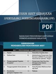 Kursus tatacara pengurusan aset alih kerajaan. 1 4 Tatacara Pengurusan Aset Alih