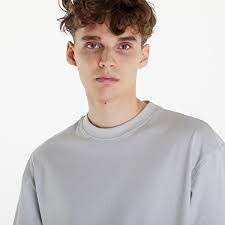 T-shirts Urban Classics Organic Tall Tee Light Asphalt