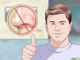 How To Pierce Your Own Nose 15 Steps With Pictures Nose Piercing Tips Nose Piercing Piercing Aftercare