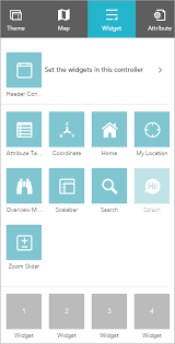 Uw app werkt op elk device en is uit te breiden met widgets en thema's. Add Widgets Arcgis Web Appbuilder Documentation