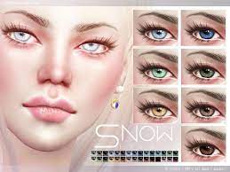 ♥ created both for males and females. Pralinesims Snow Eyes N82 Cores De Olhos The Sims Maquiagem Olhos