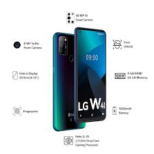 LG W41 (Magic Blue, 48 MP Quad Camera ...