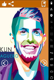 Description sergio aguero unique handmade art print created with mixed media and a contemporary design. Sergio Aguero Art Wallpaper Hd For Android Apk Download