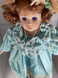 Dolls by Pauline Meredith 18” LE Porcelain Redhead Doll