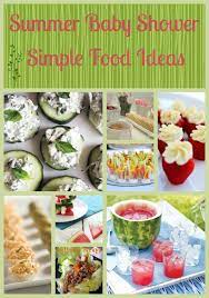 Summer Baby Shower Food Ideas Baby Shower Food Menu Summer Baby Shower Food Baby Shower Snacks