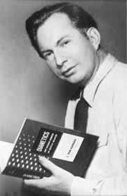 L. Ron Hubbard founder of Dianetics as a young man in the early 50's.