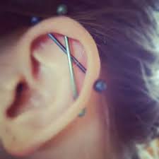 150 Industrial Piercing Ideas Procedure Ultimate Guide 2021 Cute Ear Piercings Industrial Piercing Jewelry Piercing