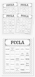 Traditional Bingo Cards To Print Fccla Bingo Bingo Cards Free Printable Bingo Cards Bingo
