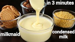 Thick Creamy Milkmaid Recipe In 3 Minutes Condensed Milk Recipe Homemade Milkmaid Youtube In 2020 Milk Recipes Condensed Milk Recipes Cooking Recipes Desserts