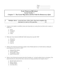 Our Canada Chapter 7 Quiz Resource Preview Social Studies Worksheets Social Studies Editing Practice Worksheets