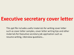 A sample web developer cover letter to get you the frontend or backend job. Executive Secretary Cover Letter