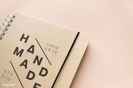 Natural Brown Paper Notebook Mockup Free Image By Rawpixel Com Stationery Set Design Stationery Material Brown Paper