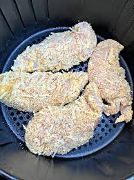 Easy Air Fryer Parmesan Breaded Fried Chicken Tenders Strips Video