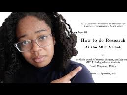 How To Do Research At The MIT AI Lab