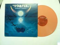 Gripsweat Tomita The Bermuda Triangle Lp Rare Coral Pink Colored Vinyl 1979 Rca Record
