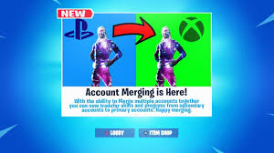 2) enabling unlinking a console from one fortnite if you create a fortnite account and link it to your ps4, it will not allow you to log in on any other platform besides pc. Fortnite Account Merging Release Date How To Account Merge In Fortnite Youtube